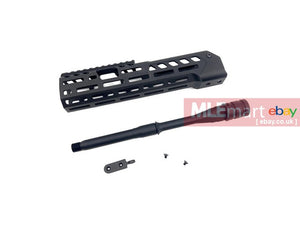 MLEmart.com - Airsoft Artisan 10" MLOK HANDGUARD SET FOR SIG AIRSOFT MCX VIRTUS ( BK )