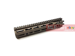 MLEmart.com - Airsoft Artisan MK18 10.5" MLOK RAIL FOR M4/M16 SERIES AEG / GBB / PTW ( DARK EARTH )