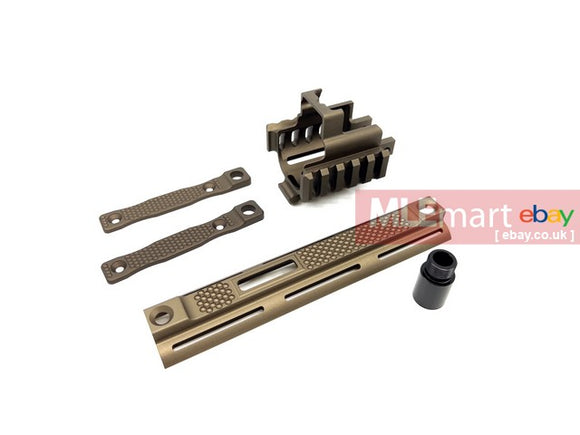 MLEmart.com - Airsoft Artisan PM STYLE FRONT SET KIT FOR VFC SCAR H GBB RIFLE ( DDC )