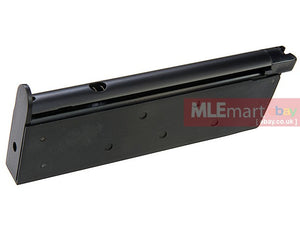 AW Custom 1911 Single Stack Gas Magazine (15rds) for AW / WE / Tokyo Marui / Cybergun 1911 Series - Black - MLEmart.com