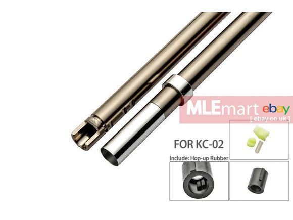 A-PLUS KJ KC-02 Precision inner barrel w/ hop up rubber set 370mm - MLEmart.com