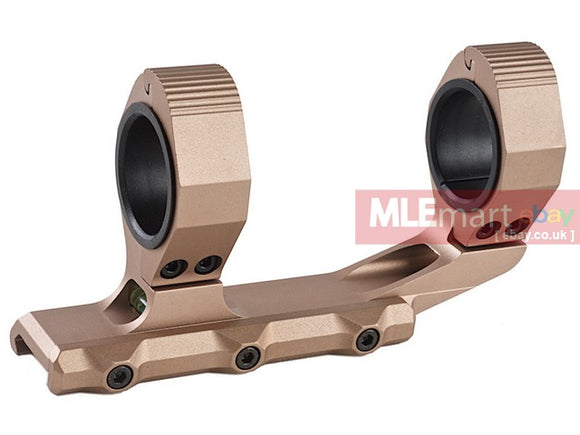 Blackcat Airsoft 25/30mm Short Dual Scope Mount - Tan - MLEmart.com