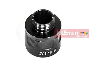 CowCow Technology A01 Stainless Steel Silencer Adapter ( Black ) - MLEmart.com