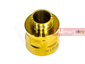 CowCow Technology A01 Stainless Steel Silencer Adapter ( Gold ) - MLEmart.com