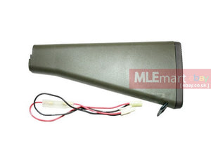 Classic Army M15 Stock w/ wiring (For M16 Series) (OD Green)  (Old A096P) - MLEmart.com