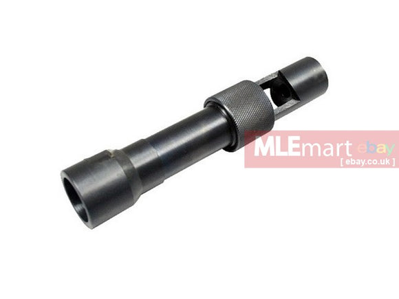 Classic Army SPR Steel Flash Hider - 14mm Anticlockwise Inward Screw - MLEmart.com