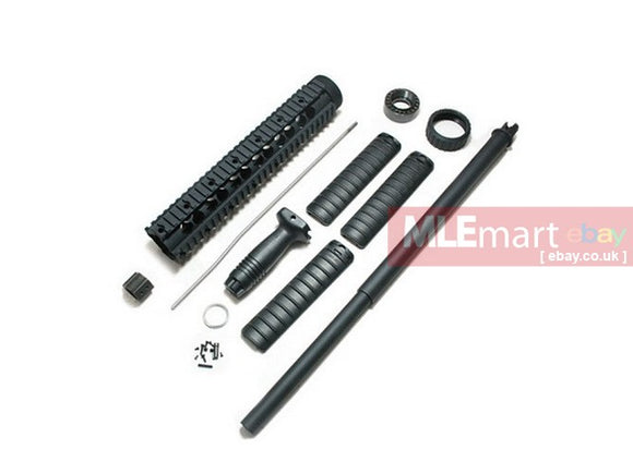 Classic Army SR25 Rail System w/ Barrel Set-(Inner Barrel Length:510mm) - MLEmart.com