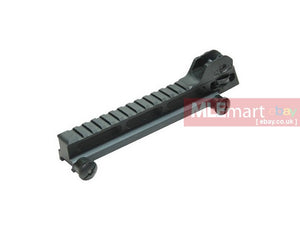 Classic Army Rail Mount Base With Rear Sight  (Long Version) - MLEmart.com