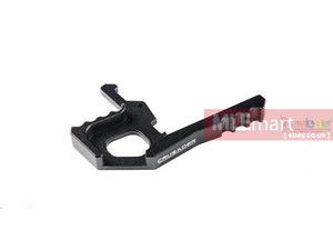 Crusader M4 Ambidextrous Tactical Charging Handle Latch ( Black ) - MLEmart.com