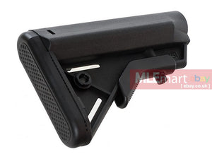 Crusader Bravo Enhanced Sopmod Buttstock ( Black ) - MLEmart.com