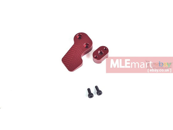 Crusader M4 AEG Extended Magazine Release ( Red ) - MLEmart.com