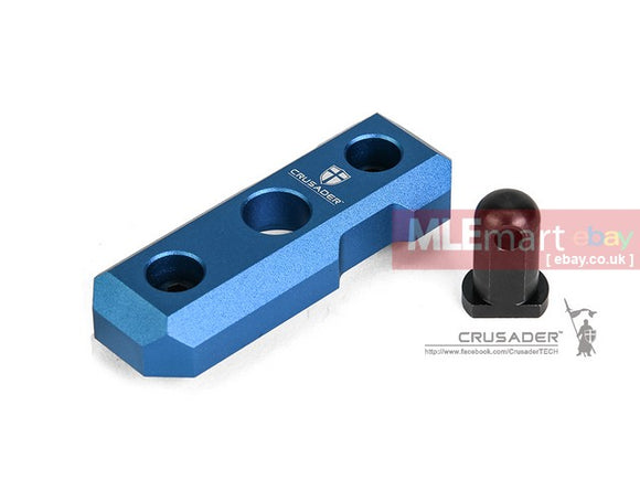 Crusader Bipod Mount M-Lok Spec For M-Lok Rail (Blue) - MLEmart.com