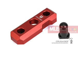 Crusader Bipod Mount M-Lok Spec For M-Lok Rail (Red) - MLEmart.com