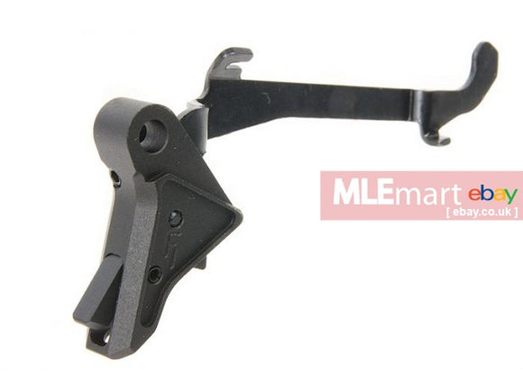 Crusader CNC Aluminum FI GLOCK Trigger Set - Black (by VFC) (Fowler Industries Licensed) - MLEmart.com