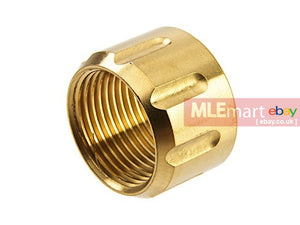 MLEmart.com - Dynamic Precision Thread Protector Type A M14 CCW - ( Gold )