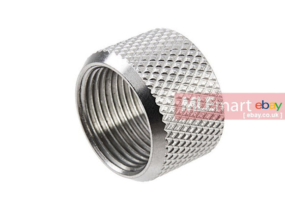 MLEmart.com - Dynamic Precision Thread Protector Type C M14 CCW ( Silver )