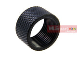 Dynamic Precision Thread Protector Type C M14 CCW ( Black ) - MLEmart.com