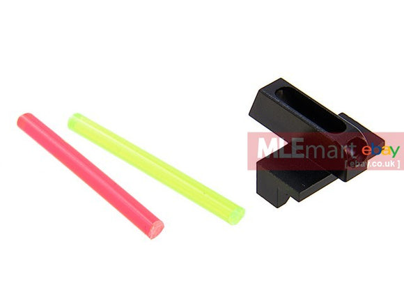 MLEmart.com - Dynamic Precision Ultra Bright Fiber Optic Front Sight For Tokyo Marui M&P9 GBB