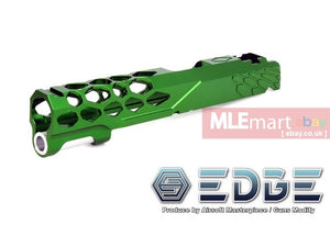 EDGE Custom "SHIELD" Standard Slide for Hi-CAPA/1911 (Green) - MLEmart.com