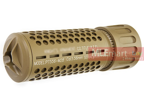 GK Tactical KAC QDC / CQB Suppressor (14mm CCW) - TAN - MLEmart.com