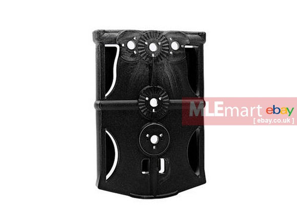 GK Tactical 0305 ML17 Molle Locking Receiver Plate - Black - MLEmart.com