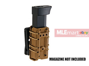 GK Tactical 0305 Kydex Single Stack Pistol Magazine Carrier - Coyote Brown - MLEmart.com