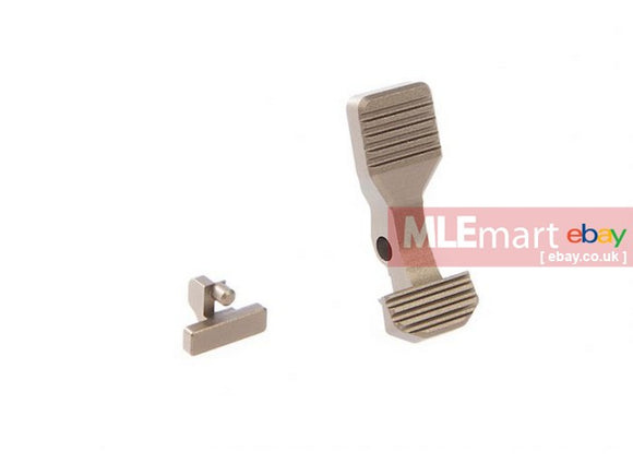 GK Tactical Enhanced Bolt Stop for M4 AEG - FDE - MLEmart.com