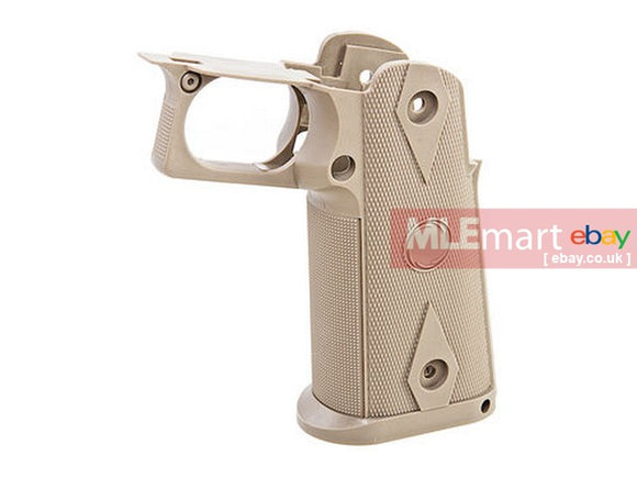 GK Tactical Nylon Grips for Tokyo Marui Hi-Capa GBB Series - DE - MLEmart.com