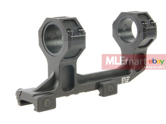 GK Tactical Super Precision GEI Style 1.93 inch Height 30mm Scope Ring Mount - Black - MLEmart.com