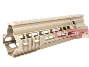 GK Tactical GEI Style SMR 416 MK15 10.5 inch M-Lok Handguard for 416 AEG / GBB System - Desert Dirt Color - MLEmart.com