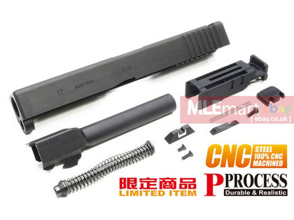 Guarder Steel Slide & Barrel Set for TM G17 -2015 New Version - MLEmart.com