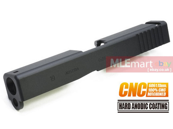 GuarderAluminum CNC Slide for MARUI G19 (Black) - MLEmart.com