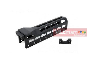 5KU Aluminum Alfa Key Mod Handguard For AK47/74 AEG Rifle (BK) - MLEmart.com