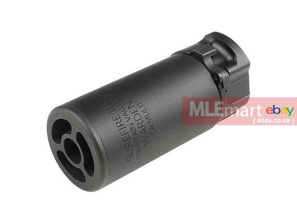 5KU Metal Dummy 95mm Warden Blast Diffuser (14mm CCW, Black) - MLEmart.com