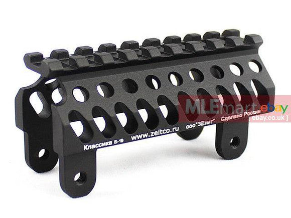 5KU Aluminum B19 Upper Rail Handguard For AK Series Rifle (BK) - MLEmart.com