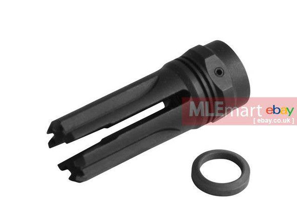 5KU Steel Venom 14mm CCW Flash Hider (Black) - MLEmart.com