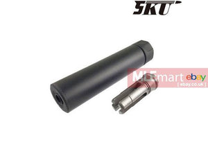 5KU SOCOM556-RC Dummy Silencer -14mm ( BK ) - MLEmart.com