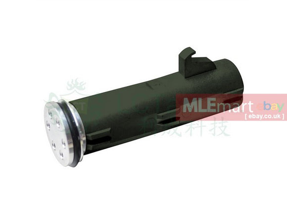 LCT Airsoft Full steel and High Torque Half Teeth Piston for EBB with Aluminum Ventilation Piston Head - MLEmart.com