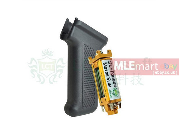 LCT Airsoft SL-Torque Motor Slim+LCK104 Slim Pistol Grip(BK) - MLEmart.com