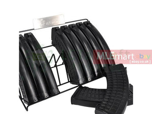 LCT Airsoft SA-M-7 70rds Magazine (BK) x 10pcs with Magazine Holder - MLEmart.com