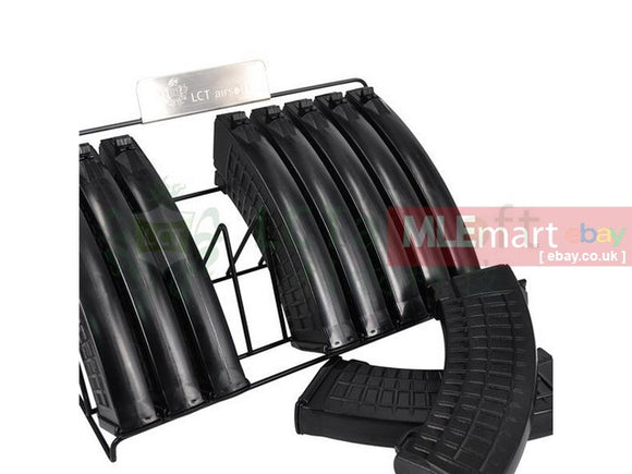 LCT Airsoft SA-M-7 600rds Magazine (BK) x 10pcs with Magazine Holder - MLEmart.com