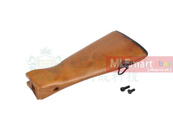 LCT Airsoft LCKM-63 Wooden Fixed Stock - MLEmart.com