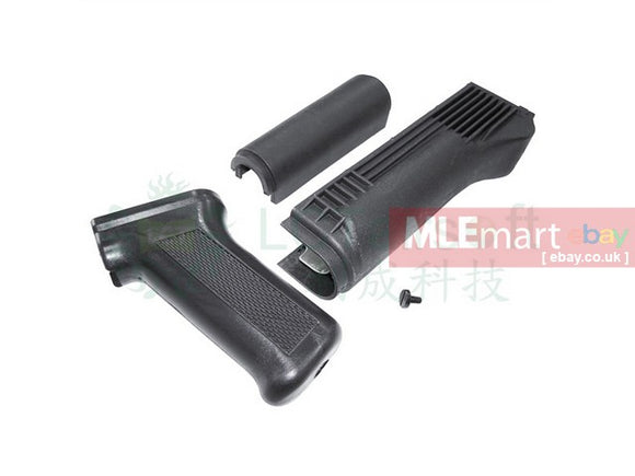 LCT Airsoft Plastic Handguard and Grip (BK) - MLEmart.com