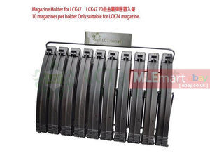 LCT Airsoft LCK47 70rds Metal Magazine x 10pcs with Magazine Holder - MLEmart.com