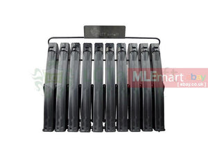 LCT Airsoft LCK74 450rds Magazine (BK) x 10pcs with Magazine Holder - MLEmart.com