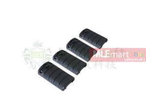 LCT Airsoft L4 Rail Cover-4 rib (BK) - MLEmart.com