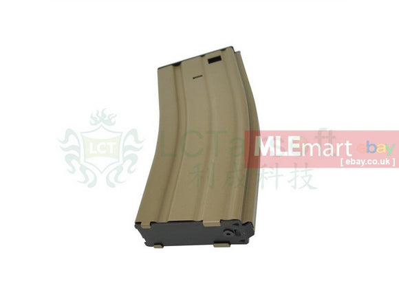 LCT Airsoft M4 120rds Dual-Column Magazine (TAN) - MLEmart.com