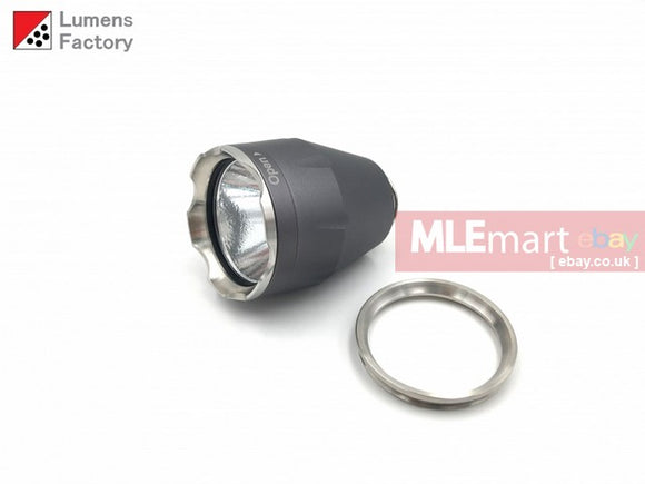 MLEmart.com - Lumens Factory Seraph D36 LED Head Unit (Gen 3), Cree XHP50.2 LED (Single Mode) - Charcoal Grey