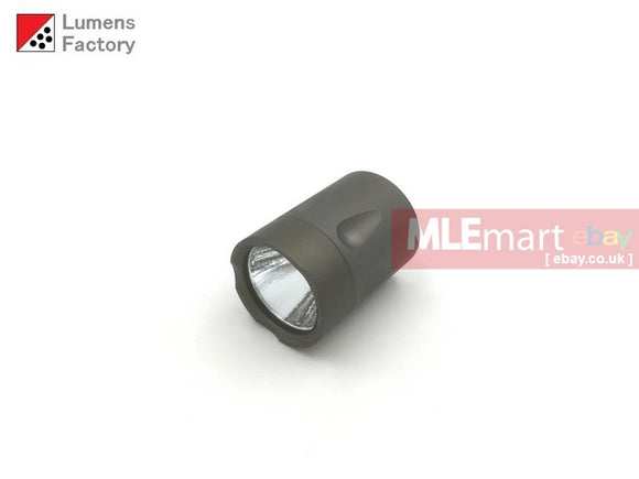 MLEmart.com - Lumens Factory E Series Teardrop 1 Mode Head Unit (2.7V-4.5V) - Nichia 319B Cool White (HA3 Natural, Cren Bezel)