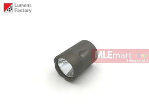 MLEmart.com - Lumens Factory E Series Teardrop 1 Mode Head Unit (2.7V-4.5V) - Cree XP-L Warm White 90-CRI (HA3 Natural, Cren Bezel)